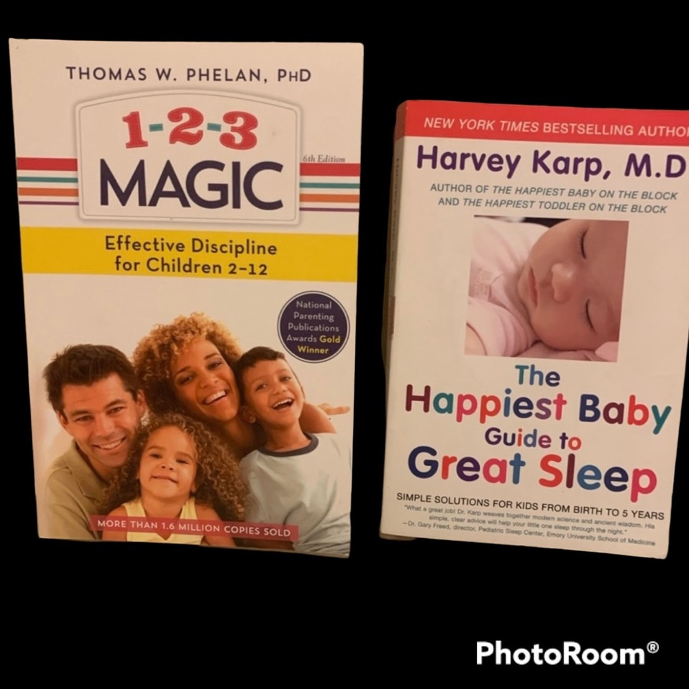 Parenting Books, 1,2,3 Magic and Happiest Baby